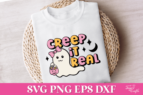 Creep It Real Retro Halloween SVG